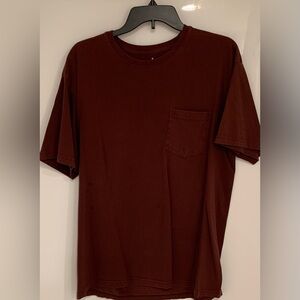 Stafford Men's Short Sleeve Tee - Dark Brown